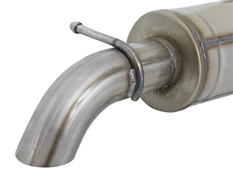 aFe Rock Duster 3in 409 SS Cat-Back Before Axle Turn-Down Exhaust 2018+ Jeep Wrangler (JL) V6 3.6L - Image 4