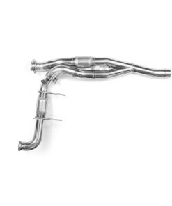 Kooks 10-14 Ford Raptor SVT 6.2L 4V ALL 3in SS OEM Exhaust GREEN Cat Y Pipe