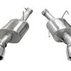 Corsa 05-10 Ford Mustang Shelby GT500 5.4L V8 Polished Xtreme Axle-Back Exhaust