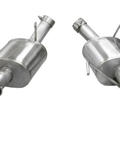 Corsa 05-10 Ford Mustang Shelby GT500 5.4L V8 Polished Xtreme Axle-Back Exhaust