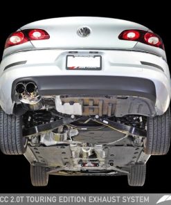 AWE Tuning VW CC 2.0T Touring Edition Performance Exhaust - Chrome Silver Tips