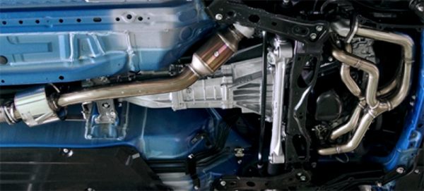 Alternative view of HKS SUPER MANIFOLD w/ CATA R-SPEC ZN6/ZC6