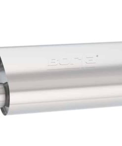 Borla Universal Pro-XS Muffler Oval 3in Inlet/ 2.5in Dual Outlet Transverse Flow Notched Muffler