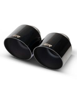 Remus 2019 Toyota GR Supra 115mm Angled Stamped Black Chrome Tail Pipe Set