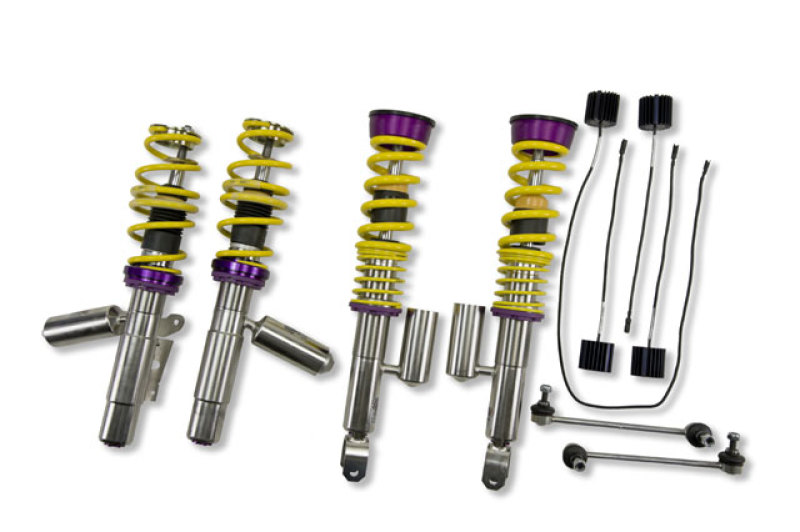 KW Coilover Kit V3 Porsche 911 (997) Turbo Coupe w/ PASM (Must Deactivate PASM) - Image 3