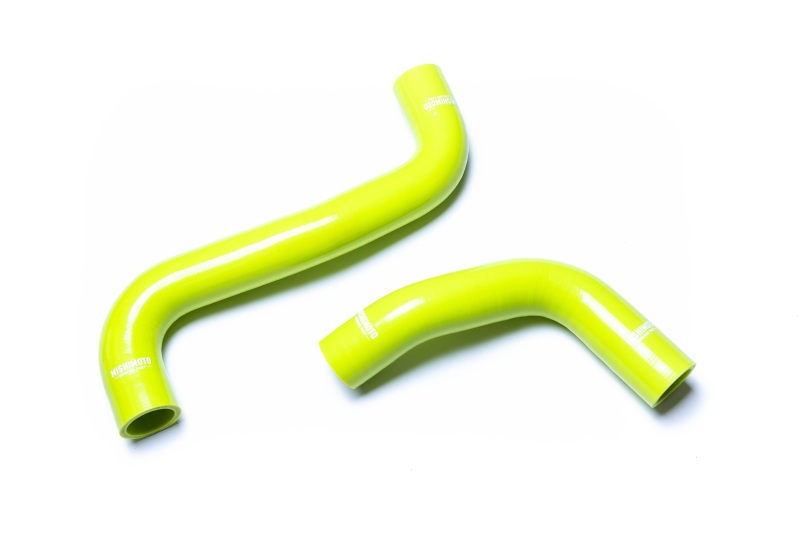 Mishimoto 2015+ Subaru WRX Silicone Radiator Coolant Hose Kit - Neon Yellow - Image 10