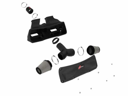 Alternative view of aFe MagnumFORCE Stage-2Si CIA System w/ PDS Filter 12-15 Porsche 911 Carrera S (991) 3.8/3.8L