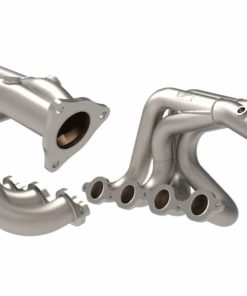 aFe Twisted 304SS Header 2020 Chevy Corvette (C8) 6.2L V8 - Titanium Ceramic Coated