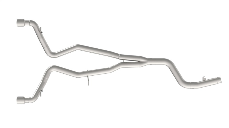 Kooks 2020 Toyota Supra 3.5in x 3in SS Muffler Delete Catback Exhaust w/Polished Tips - Image 7