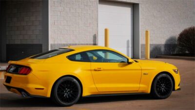 Alternative view of Corsa 2015 Ford Mustang GT 5.0 3in Axle Back Exhaust, Polish Dual 4.5in Tip *Sport*