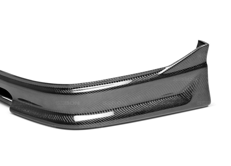 Seibon 02-03 Subaru WRX CW Carbon Fiber Rear Lip - Image 4