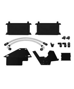 Mishimoto 08+ Mitsubishi Evolution X Black Oil Cooler Kit
