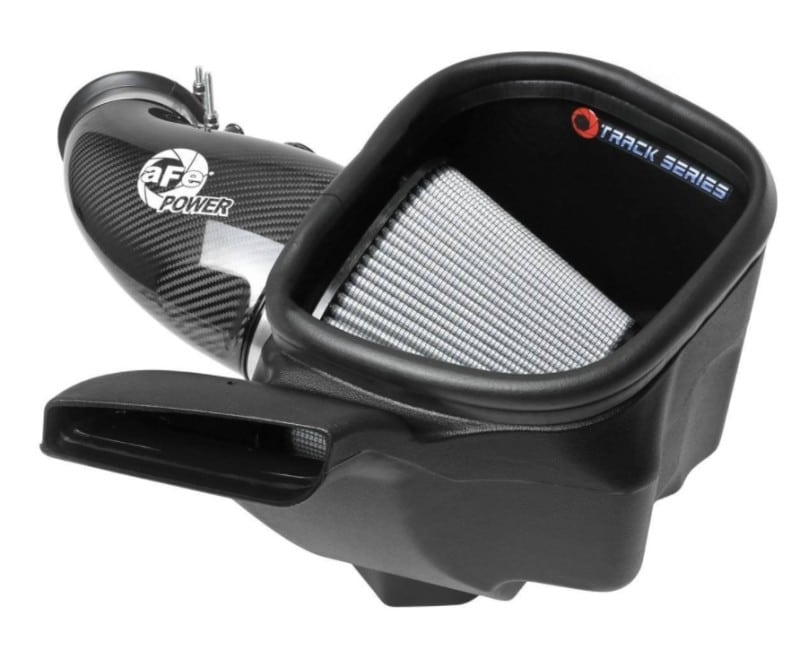 aFe 12-21 Jeep Grand Cherokee 6.4L Track Series Carbon Fiber Cold Air Intake w/Pro Dry S Filter - Image 8