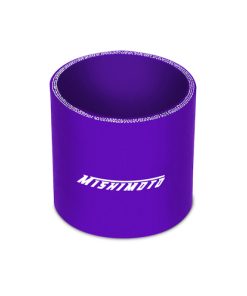 Alternative view of Mishimoto 3.0in. Straight Coupler Purple