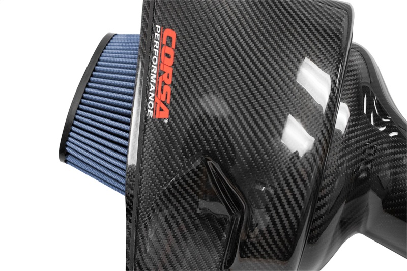Corsa 15-19 Corvette C7 Z06 MaxFlow Carbon Fiber Intake with Oiled Filter - Image 4