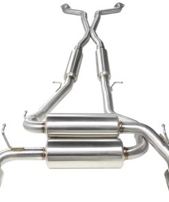 Alternative view of aFe Takeda 2-1/2in 304SS Cat-Back Exhaust Infiniti G37 08-13/Q60 14-15 V6-3.7 w/ Polished Tips