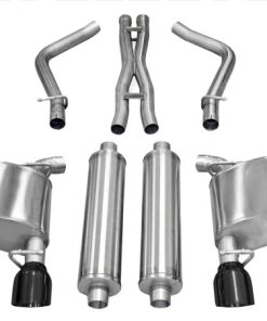 Corsa 11-13 Chrysler 300 R/T 5.7L V8 Black Xtreme Cat-Back Exhaust