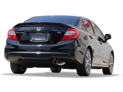 Alternative view of aFe Takeda MACHForce XP Exhaust Cat-Back 12 Honda Civic Si L4 2.4L SEDAN ONLY