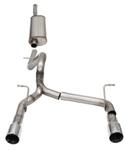 Corsa 18-21 Jeep Wrangler JLU 3.6L 2.75in Sport Cat-Back Exhaust w/ 4in Tips