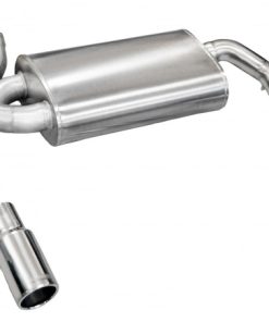Alternative view of Corsa/dB Jeep 07-11 Wrangler 3.8L/12-14 Wrangler 3.6L Polished Sport Axle-Back Exhaust