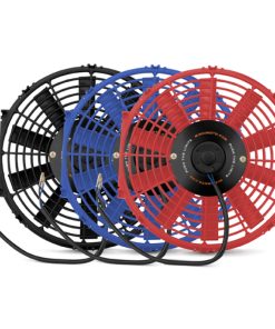 Alternative view of Mishimoto 12 Inch Red Electric Fan 12V