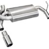 Corsa/dB Jeep 07-11 Wrangler 3.8L/12-14 Wrangler 3.6L Polished Sport Axle-Back Exhaust