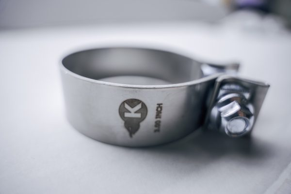 Alternative view of Kooks Universal 3in SS Clamp