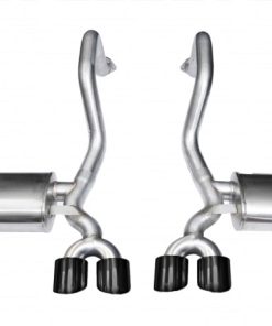 Alternative view of Corsa 97-04 Chevrolet Corvette C5 Z06 5.7L V8 Black Xtreme Axle-Back Exhaust