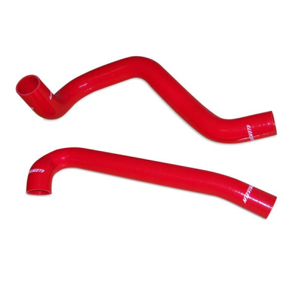 Alternative view of Mishimoto 97-02 Jeep Wrangler 4cyl Red Silicone Hose Kit