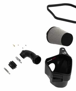 Alternative view of aFe POWER Magnum FORCE Stage-2 Pro Dry S Cold Air Intake System 06-13 BMW 3 Series L6-3.0L Non Turbo