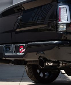 Alternative view of aFe 09-18 Ram 1500 V8 5.7L Hemi Gemini XV 3in 304 SS Cat-Back Exhaust w/ Black Tips