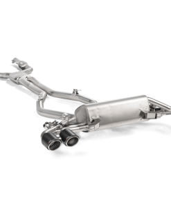 Akrapovic 17-19 Alfa Romeo Giulia Quadrifoglio Evolution Link Pipe Set (Titanium)