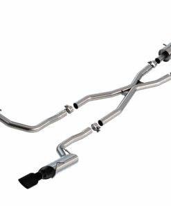 Borla 14-20 Jeep Grand Cherokee 3.6L V6 2/4WD 2.25in S-Type Cat-back - Black Chrome