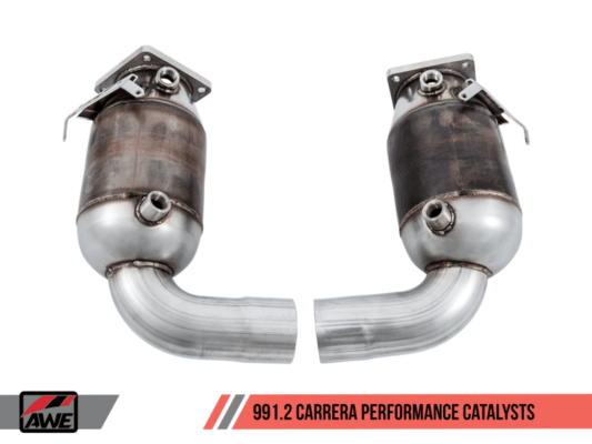 Alternative view of AWE Tuning Porsche 991.2 3.0L Performance Catalysts (Non PSE Only)