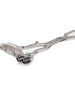 Akrapovic 2021 BMW M8/M8 Competition (F93) Evolution Line Cat Back (Titanium) w/Carbon Tips