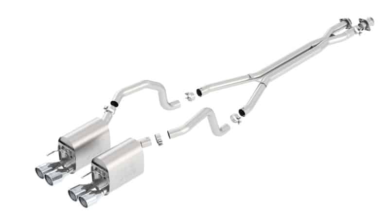 Borla 09-11 Chevrolet Corvette 6.2L V8 Aggressive ATAK Catback Exhaust - Image 2