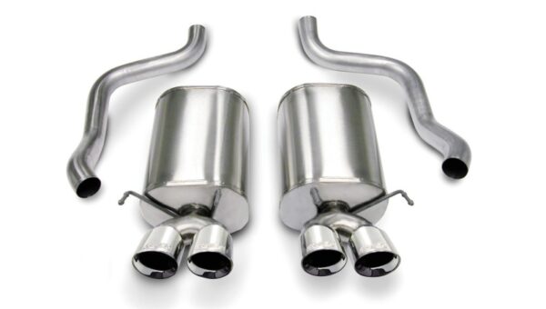 Alternative view of Corsa 05-08 Chevrolet Corvette C6 6.0L V8 Polished Sport Axle-Back Exhaust