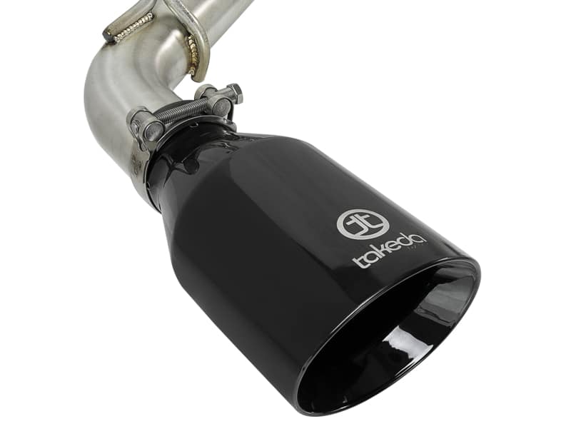 aFe POWER Takeda 2.5in 304 SS Axle-Back Exhaust w/ Black Tips 17-19 Infiniti Q60 V6-3.0L (tt) - Image 2