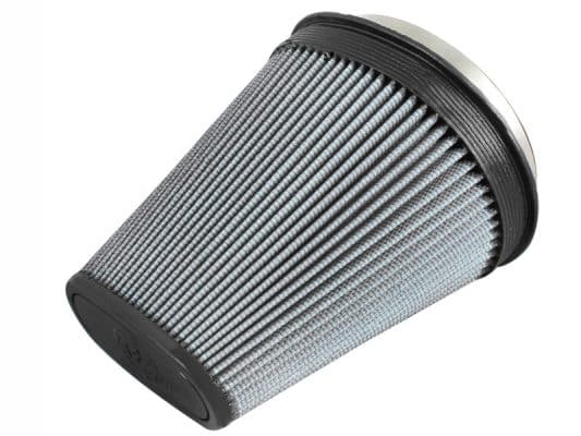 Alternative view of aFe Magnum FLOW Air Filter Pro DRY S (7-3/4x5-3/4in) F x (9x7in) B x (6x2-3/4in) T x (9-1/2in) H