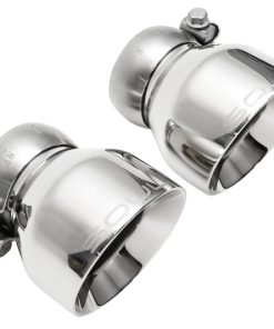 SOUL 2020+ Porsche 718 GT4 / Spyder / GTS 4.0L Bolt On Exhaust Tips - Polished Slash Cut