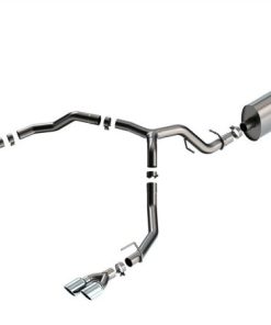 Borla 21-22 Chevrolet Tahoe 5.3L V8 2/4WD 4DR 3.00in/2.75in Touring Cat-Back Exhaust w/ Chrome Tips