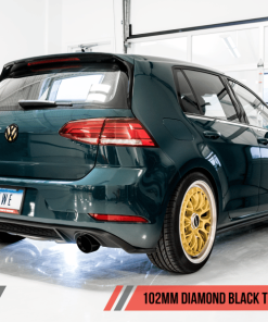 Alternative view of AWE Tuning Volkswagen GTI MK7.5 2.0T Track Edition Exhaust w/Diamond Black Tips 102mm