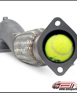Alternative view of AMS Performance 08-15 Mitsubishi EVO X Widemouth Downpipe w/Turbo Outlet Pipe