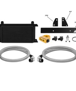 Mishimoto 09-12 Nissan 370Z / 08-12 Infiniti G37 (Coupe Only) Thermostatic Oil Cooler Kit -  Black