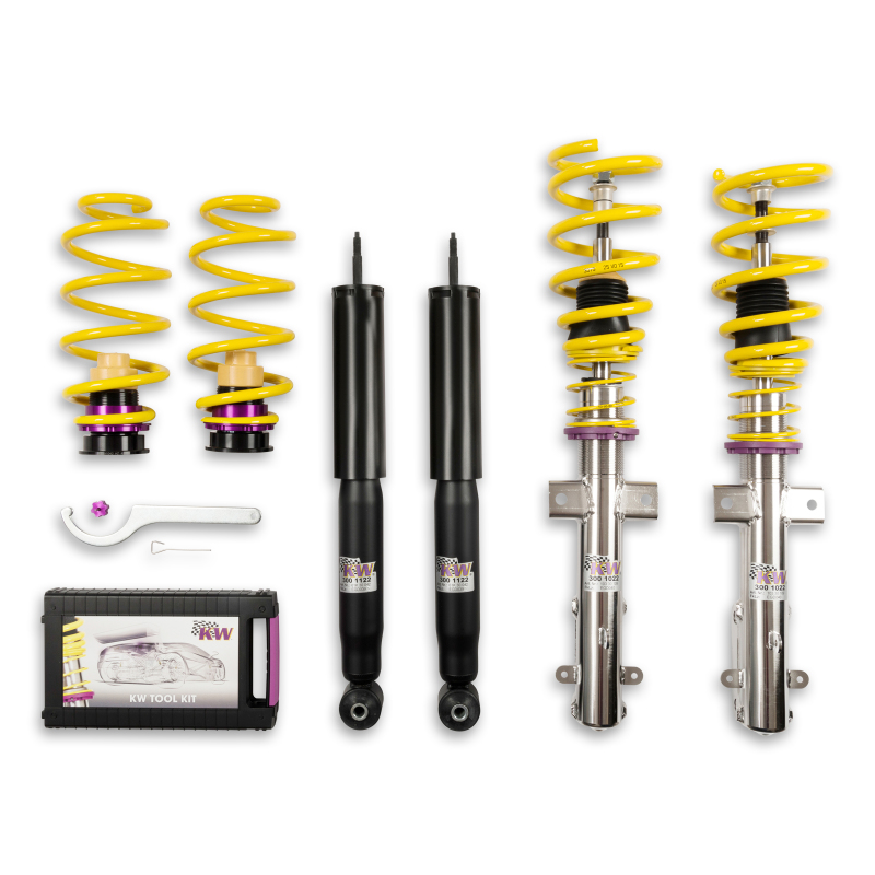 KW Coilover Kit V1 Ford Mustang Coupe + Convertible; excl. Shelby GT500 - Image 2