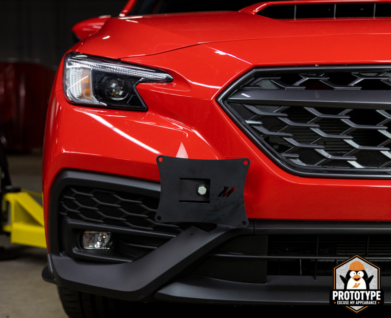 Mishimoto 2022+ Subaru WRX License Plate Relocation Kit - Image 5