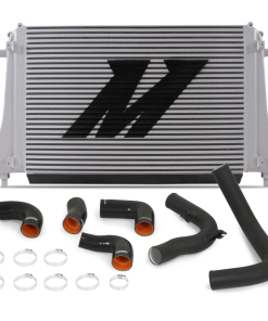 Alternative view of Mishimoto 2015+ VW MK7 Golf TSI / GTI / R Performance Intercooler Kit w/ Pipes (Black)