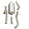 Corsa/dB 02-06 GMC Sierra Denali Ext Cab/Short Bed 1500 6.0L V8 Polished Sport Cat-Back Exhaust