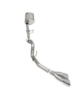 Corsa 2021-2022 Ford F-150 Regular Cab/ 8in Bed 3.5L V6 Sport Cat-Back Single Side Exit-Polished