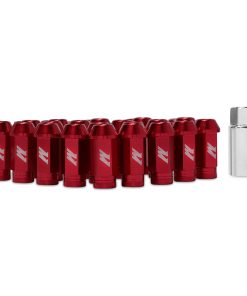 Mishimoto Aluminum Locking Lug Nuts 1/2 x 20 - Red
